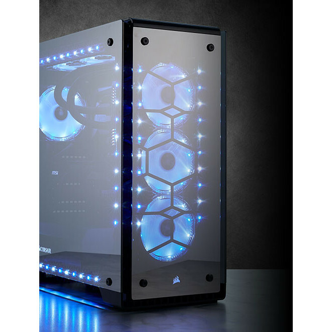 Corsair Crystal 570X RGB Mirror Black Tempered Glass, Premium ATX Mid Tower Case